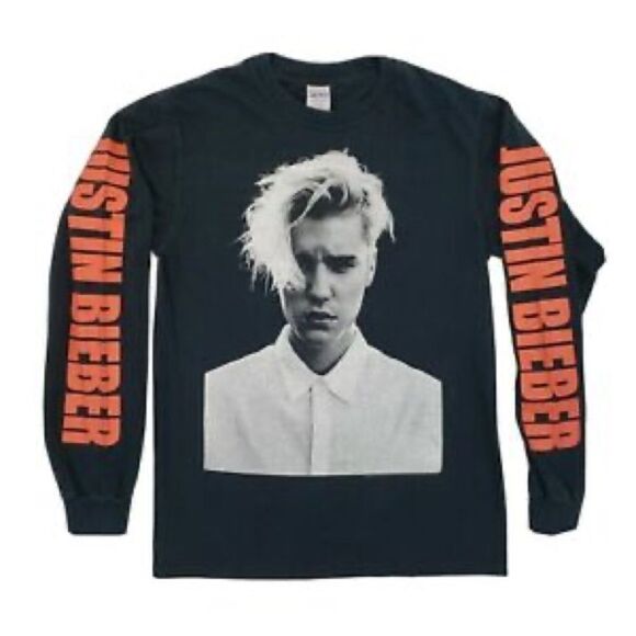 Justin Bieber Purpose Tour Long Sleeve - Picture 2 of 7